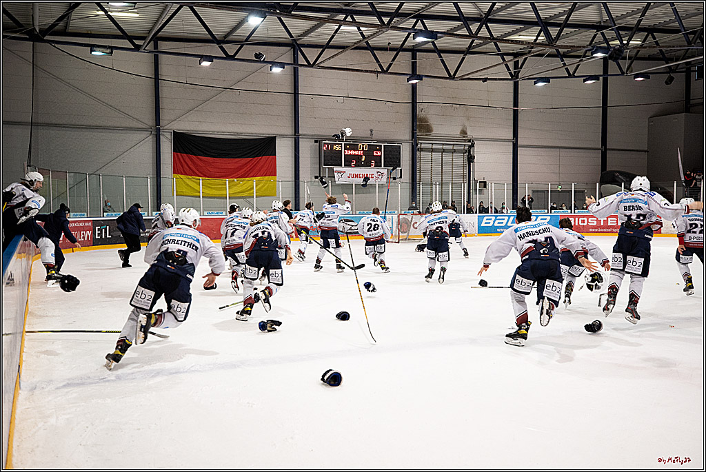 U20-DNL Meisterschaftsfinale;  Koelner Junghaie - Eisbaeren Juniors Berlin; Koeln, 27.03.2022